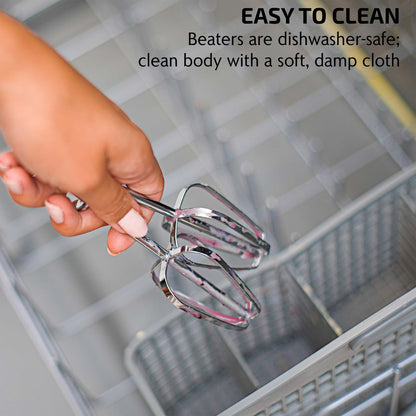 Ovente Ultra Power 5-Speed Hand Mixer HM151T