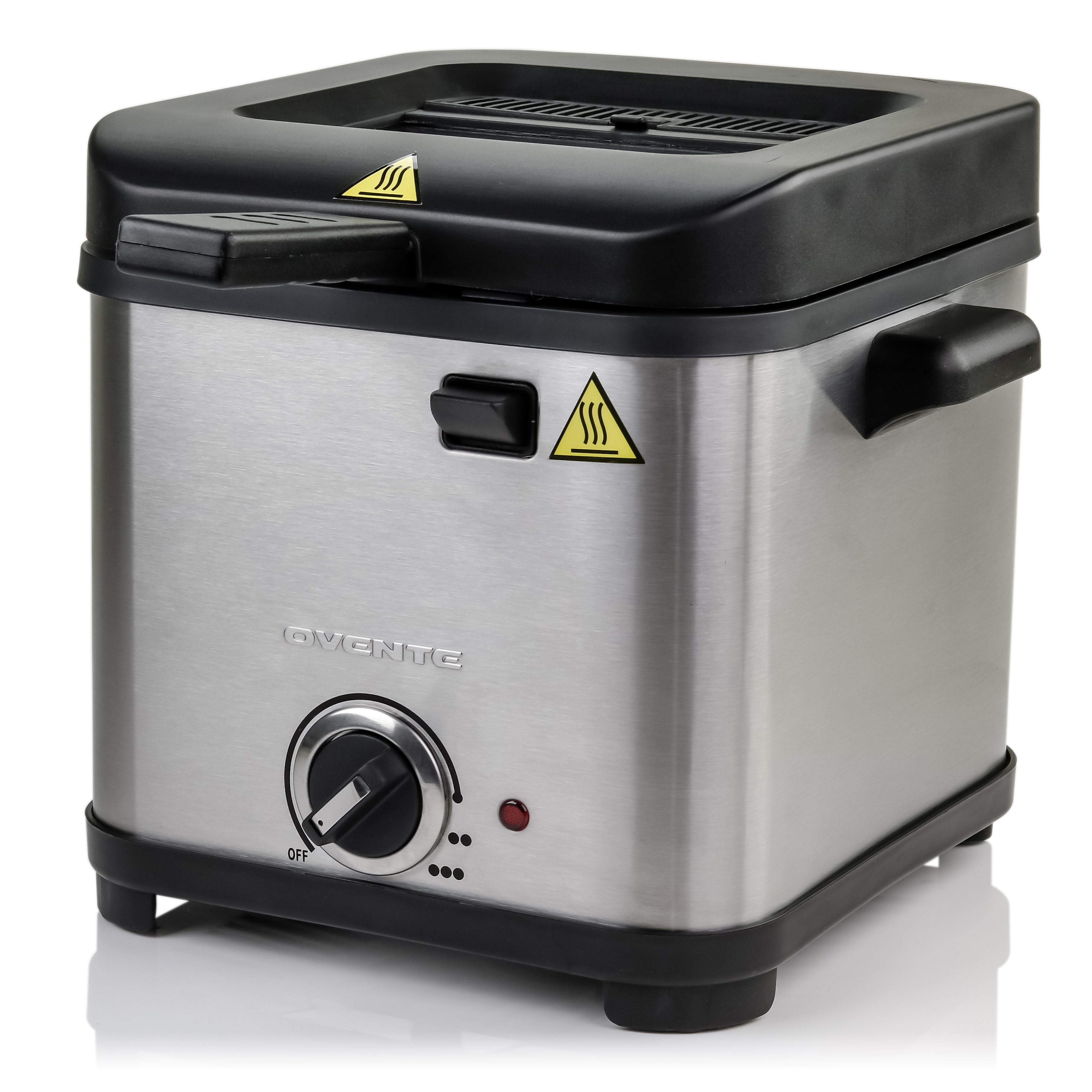 Ovente 1.5 L Stainless Steel Deep Fryer FDM26151BR