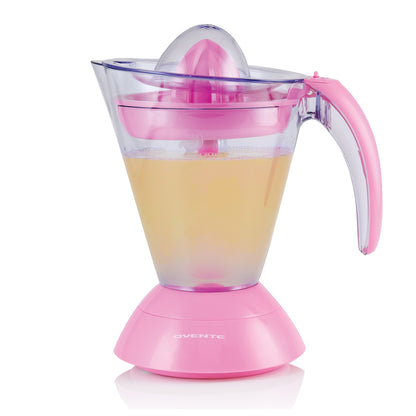 Ovente 34-oz Electric Citrus Juicer with 2 Auto-Reversing Cones JE1034P