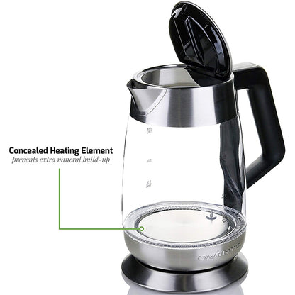 Ovente Glass Electric Kettle