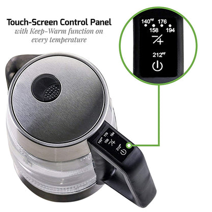 Ovente Glass Electric Kettle