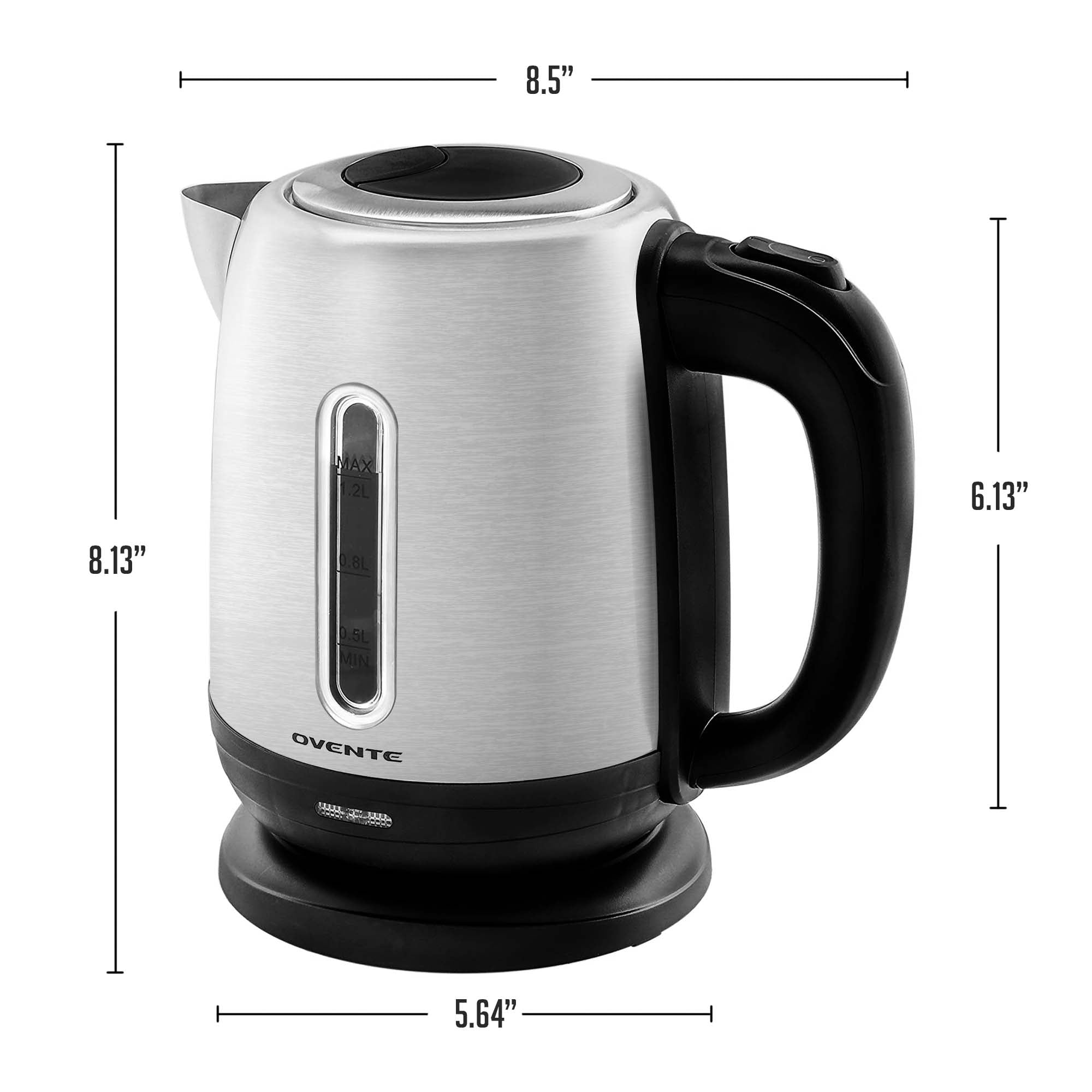 Ovente 1.2 Liter Electric Hot Water Kettle KS22S