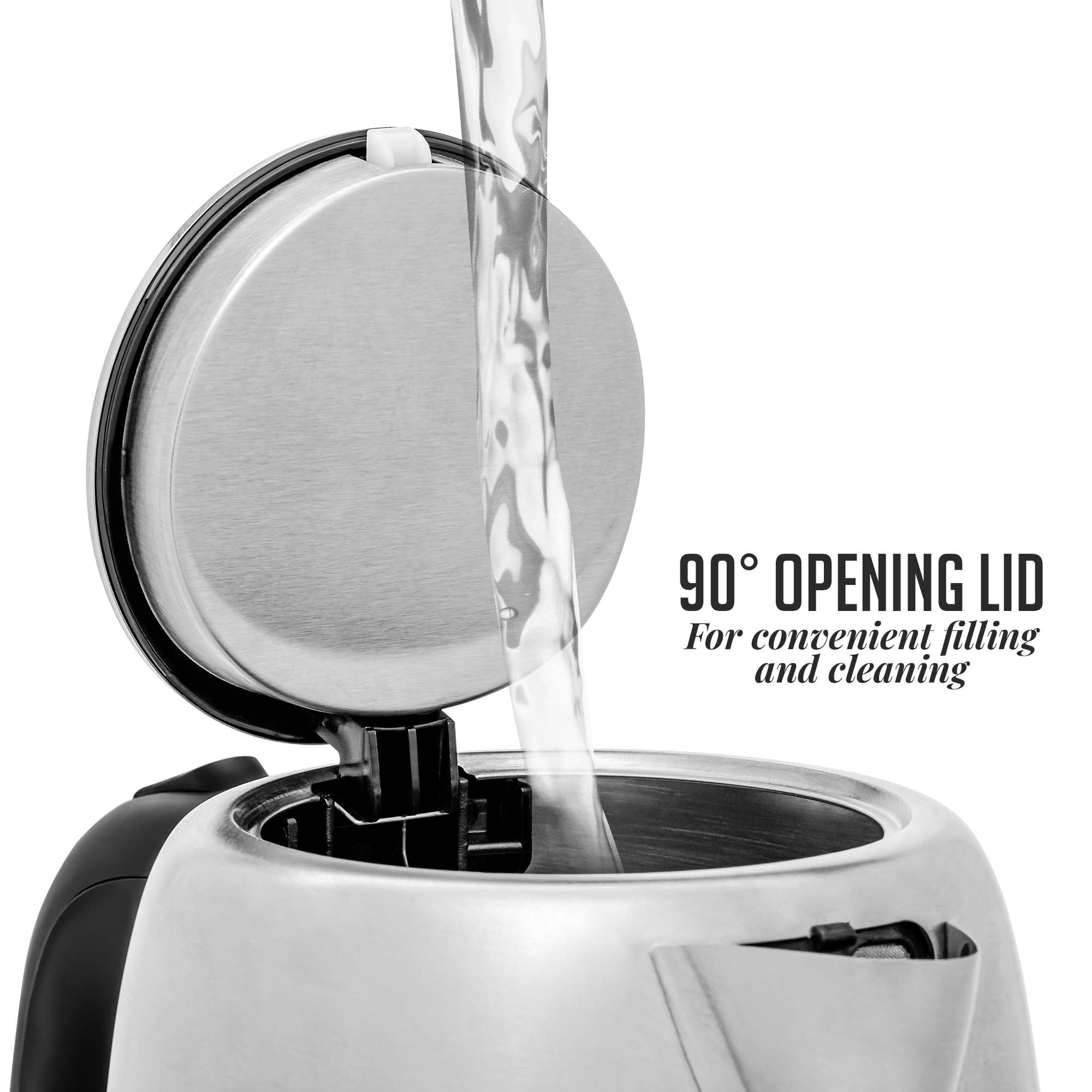 Ovente 1.7 Liter Electric Hot Water Kettle KS27S