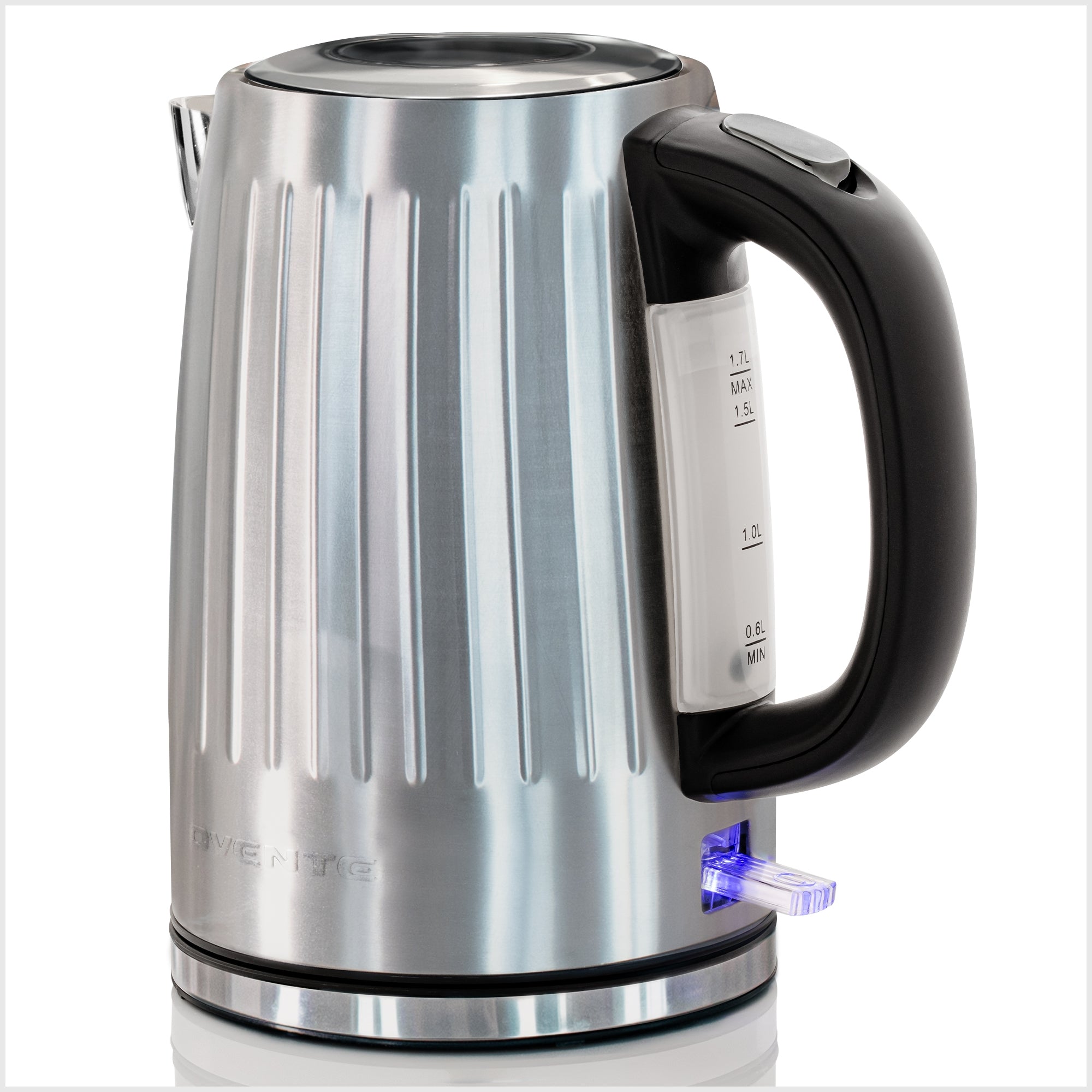 Ovente 1.7 Liter Stainless Steel Electric Hot Water Kettle KS711 Series