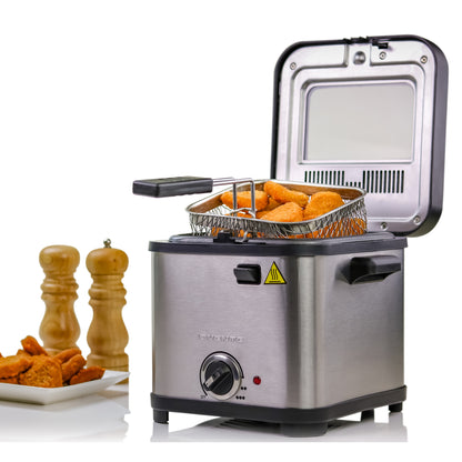 Ovente 1.5 L Stainless Steel Deep Fryer FDM26151BR