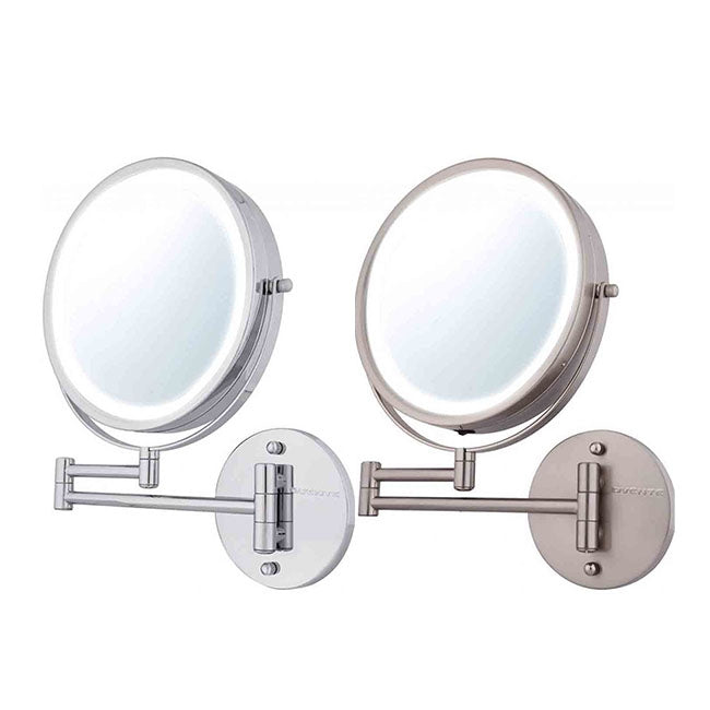 Ovente 8.5” Double Sided Wall-Mounted Vanity Mirror with LED Light MFW85 Series