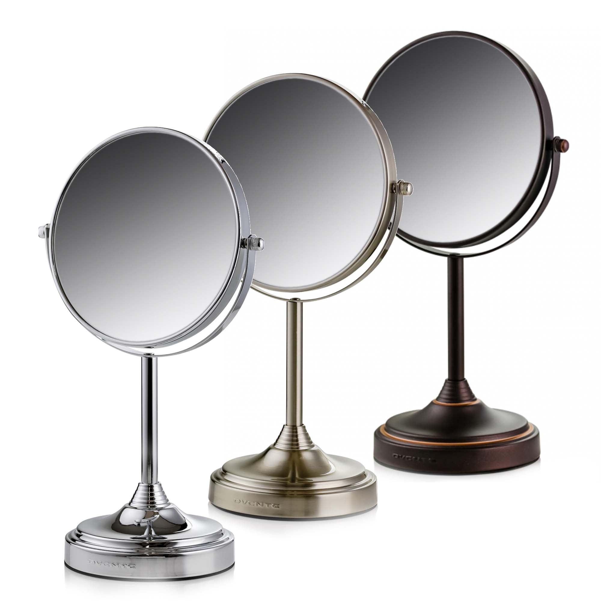 Ovente 7” Double Sided Tabletop Vanity Mirror MNLCT70 Series