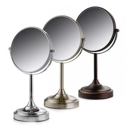 Ovente 7” Double Sided Tabletop Vanity Mirror MNLCT70 Series