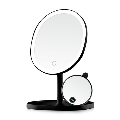 Ovente 8” Tabletop Vanity Mirror with LED Light MOT22 Series