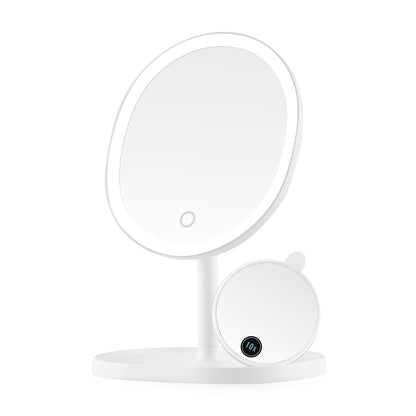 Ovente 8” Tabletop Vanity Mirror with LED Light MOT22 Series