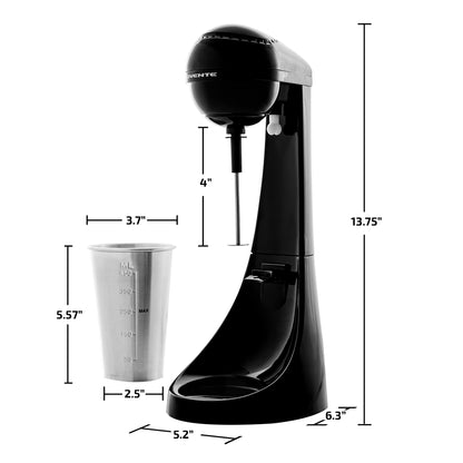 Ovente Two-Speed Classic Drink Mixer and Milkshake Maker MS2070B