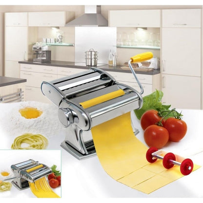 Ovente Vintage Stainless Steel Pasta Maker