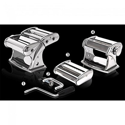 Ovente Vintage Stainless Steel Pasta Maker