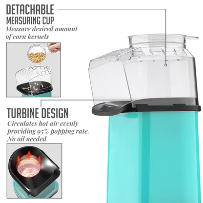 Ovente 16-Cup Hot Air Popcorn Maker PM11T