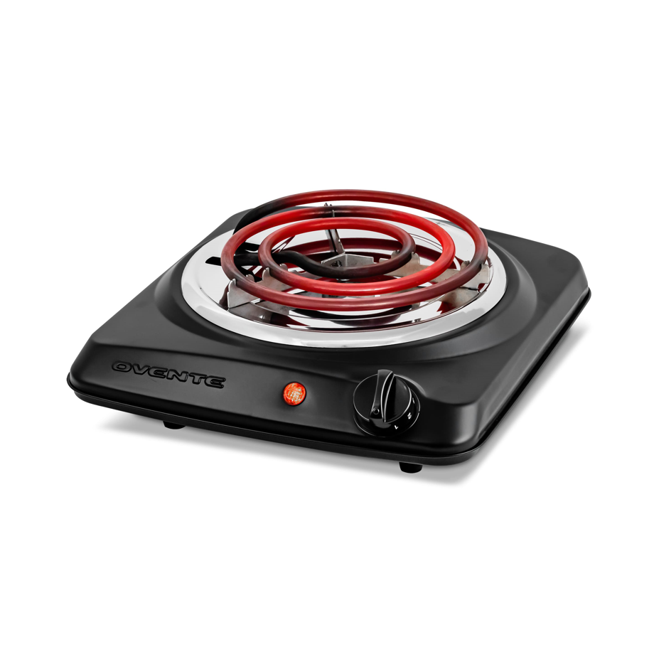 Ovente Electric Cooktop with 6” Coil Burner BGC101B