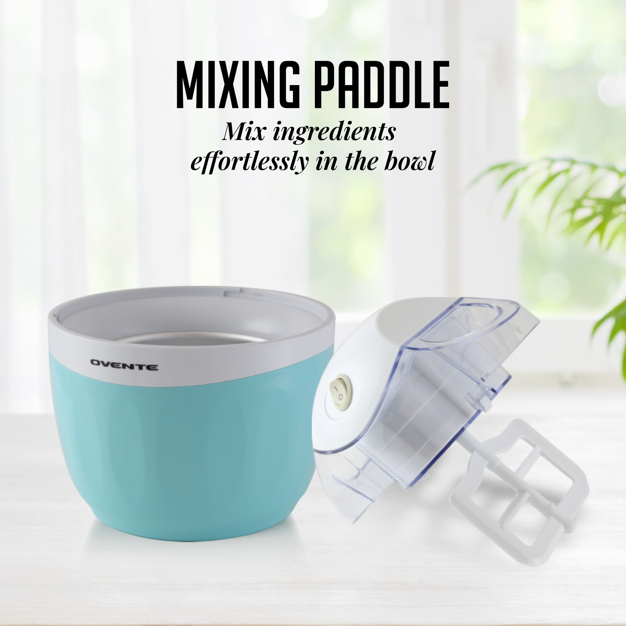 Ovente Electric Ice Cream Maker ICM110BL