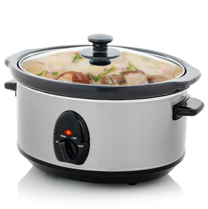 Ovente 3.5L Slow Cooker with Stoneware Crock