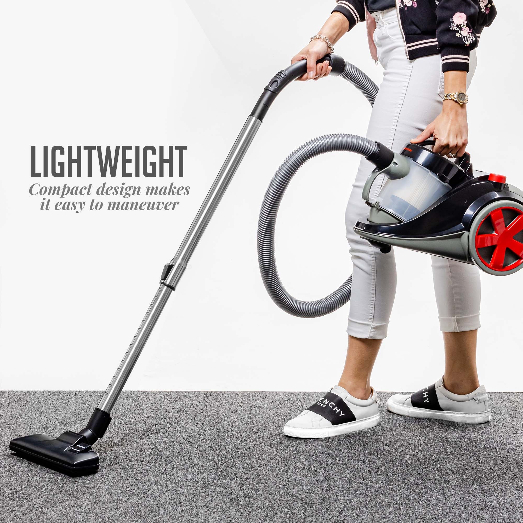 Ovente Bagless Canister Vacuum Cleaner ST2010