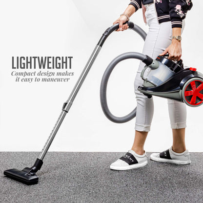 Ovente Bagless Canister Vacuum Cleaner ST2010