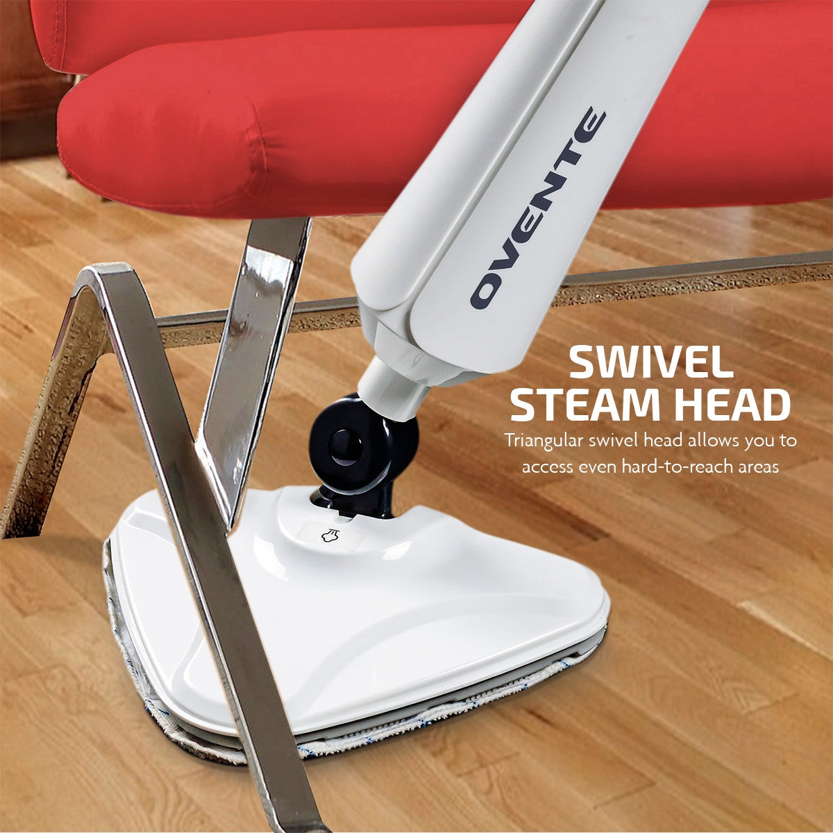Ovente Electric Steam Mop ST405W