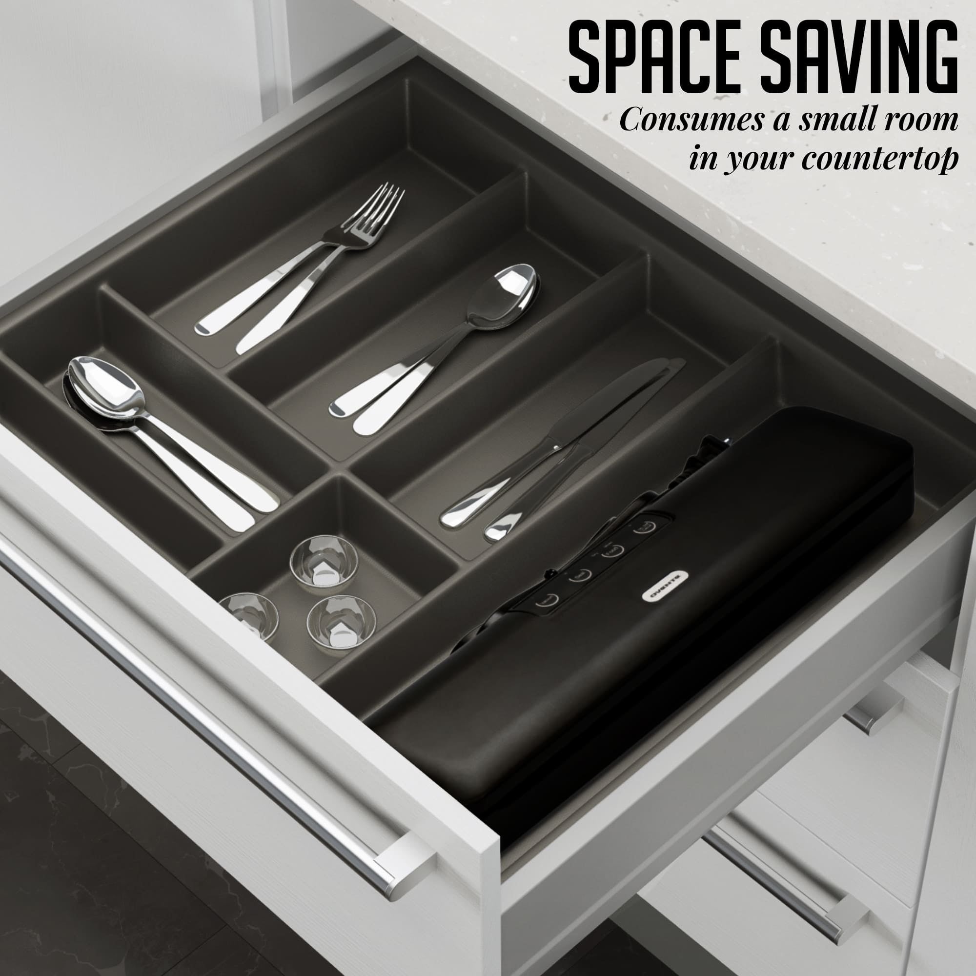 Ovente Automatic Vacuum Sealer Machine SV2906B