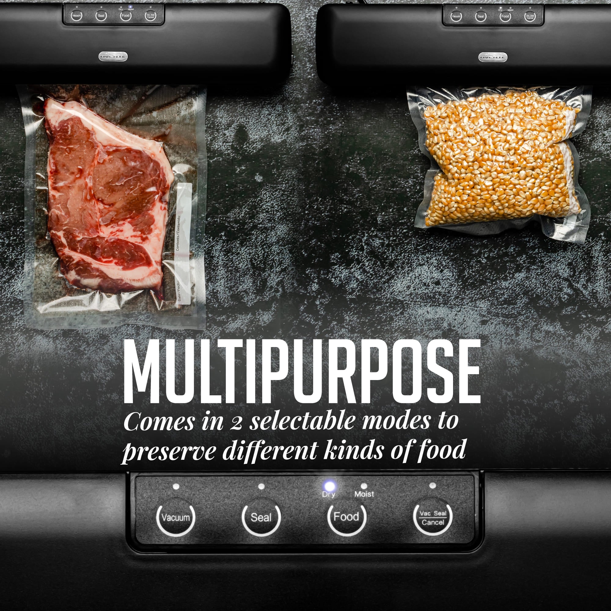 Ovente Automatic Vacuum Sealer Machine SV2906B