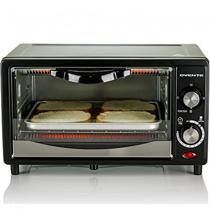 Ovente Countertop Toaster Oven with Timer