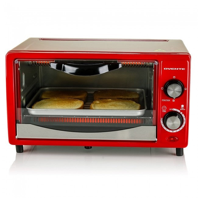 Ovente Countertop Toaster Oven with Timer