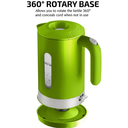 Ovente 1.8 Liter Electric Hot Water Kettle with ProntoFill Technology KP413