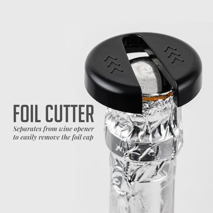 Ovente 10" Electric Wine Opener with Foil Cutter WO1381S