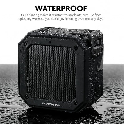 Ovente 2000 mAh Waterproof Wireless Speaker ZA1200B