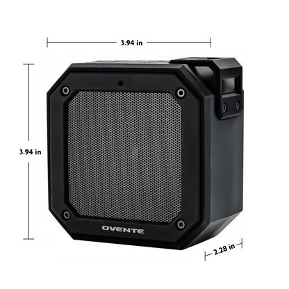 Ovente 2000 mAh Waterproof Wireless Speaker ZA1200B